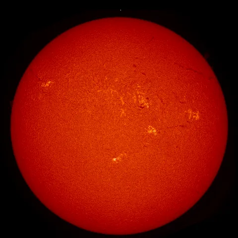 Image of Sun's chromosphere