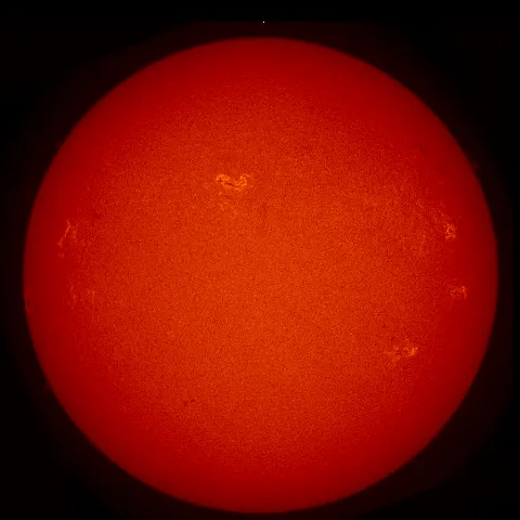 Image of Sun's chromosphere