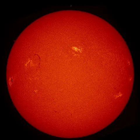 Image of Sun's chromosphere