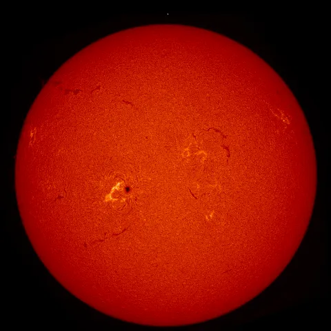 Image of Sun's chromosphere