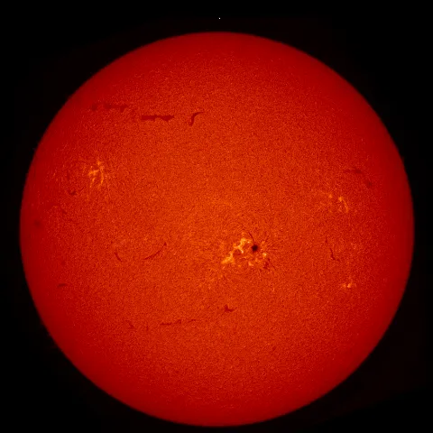 Image of Sun's chromosphere