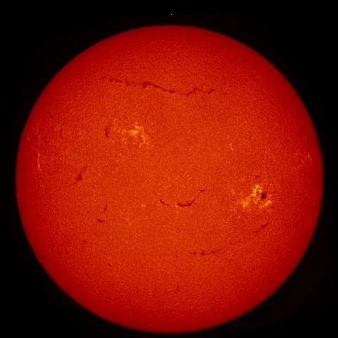 Image of Sun's chromosphere