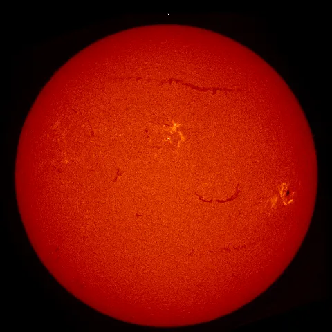 Image of Sun's chromosphere