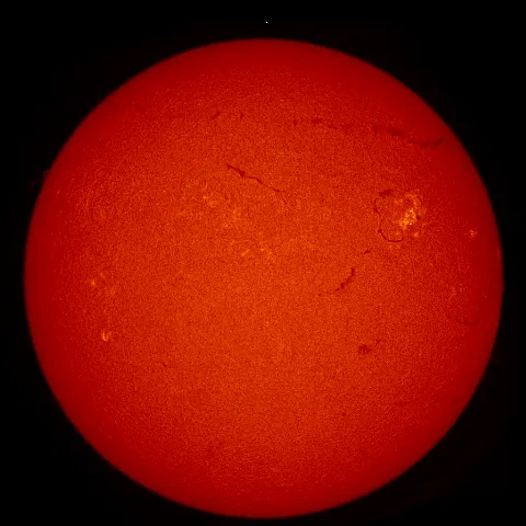 Image of Sun's chromosphere