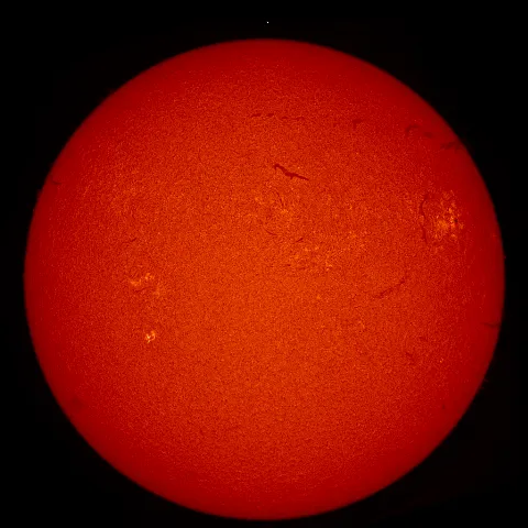 Image of Sun's chromosphere