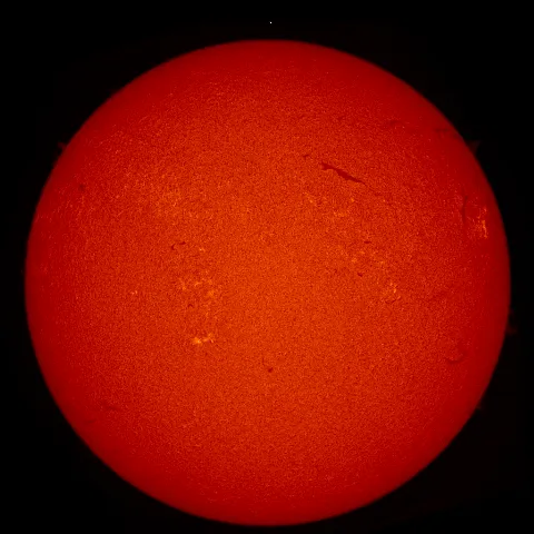 Image of Sun's chromosphere