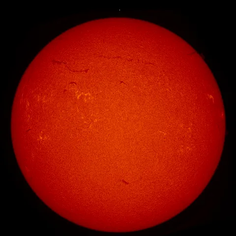 Image of Sun's chromosphere