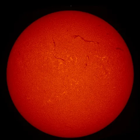 Image of Sun's chromosphere