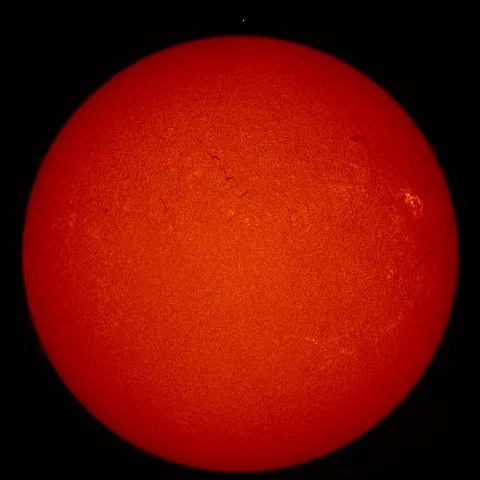 Image of Sun's chromosphere