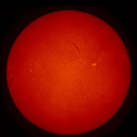 Image of Sun's chromosphere