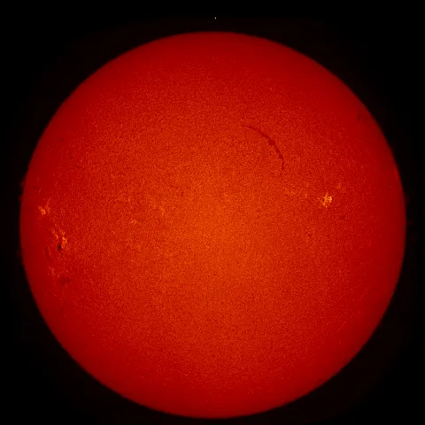 Image of Sun's chromosphere