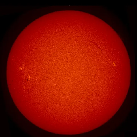 Image of Sun's chromosphere