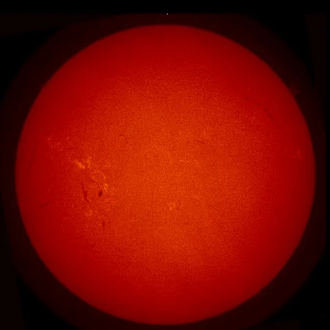 Image of Sun's chromosphere