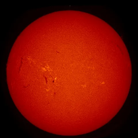 Image of Sun's chromosphere