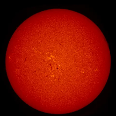 Image of Sun's chromosphere