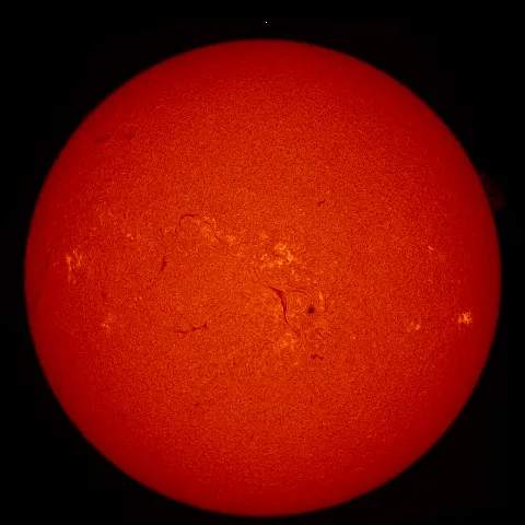 Image of Sun's chromosphere