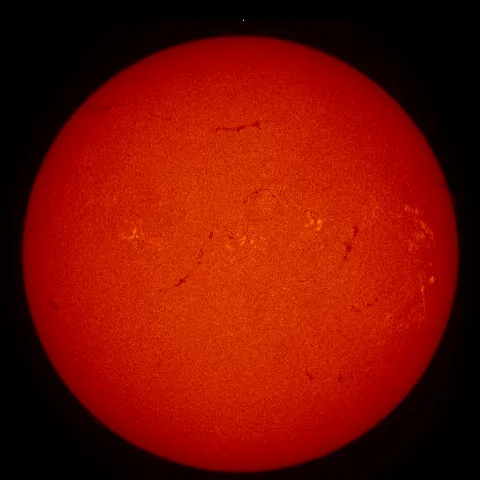 Image of Sun's chromosphere