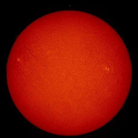 Image of Sun's chromosphere