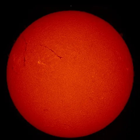 Image of Sun's chromosphere