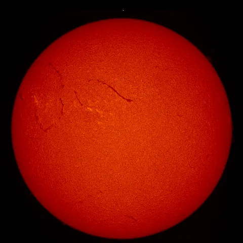 Image of Sun's chromosphere