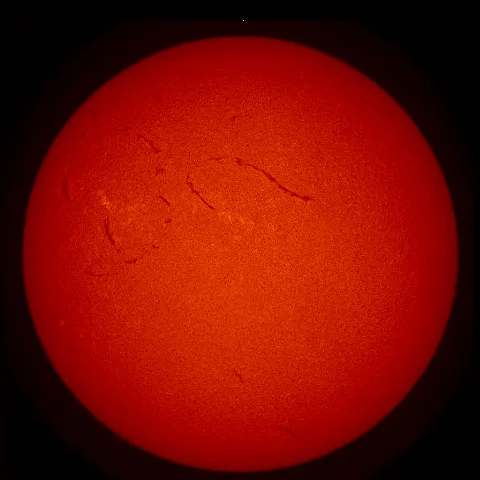 Image of Sun's chromosphere