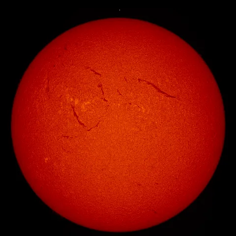 Image of Sun's chromosphere