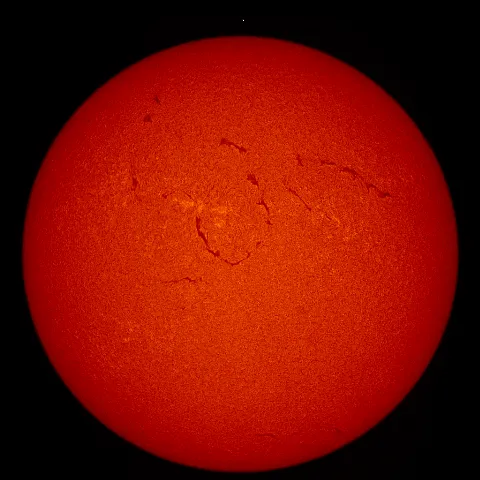 Image of Sun's chromosphere