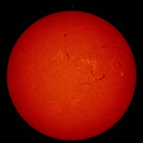 Image of Sun's chromosphere