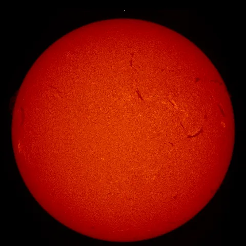 Image of Sun's chromosphere