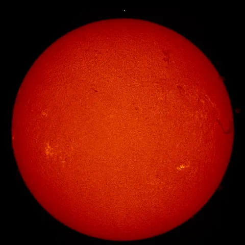 Image of Sun's chromosphere