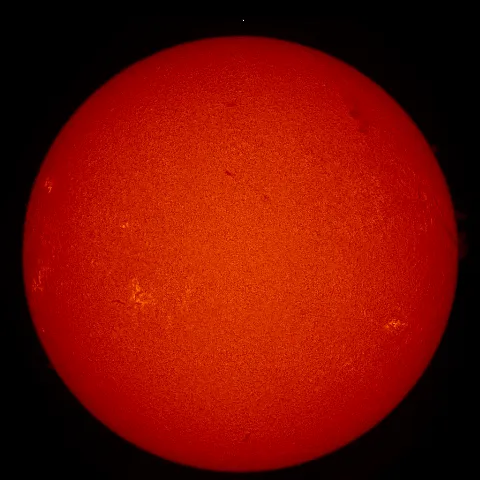 Image of Sun's chromosphere