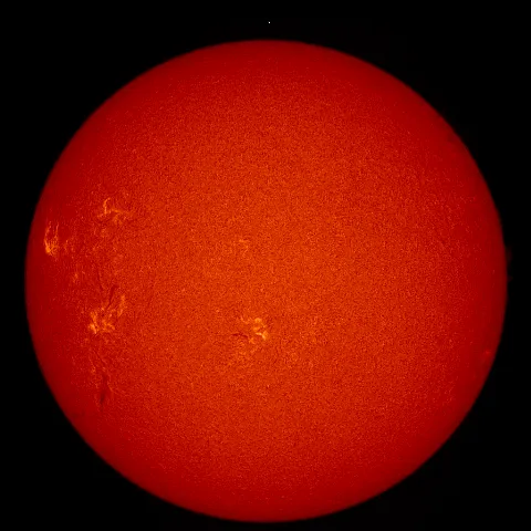 Image of Sun's chromosphere