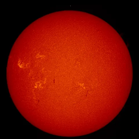 Image of Sun's chromosphere