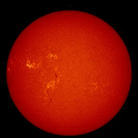 Image of Sun's chromosphere