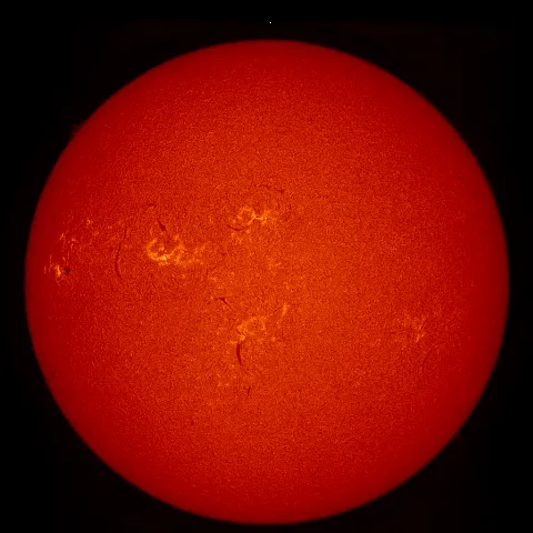 Image of Sun's chromosphere