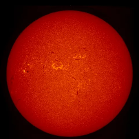 Image of Sun's chromosphere