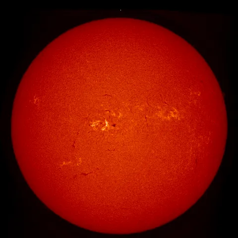 Image of Sun's chromosphere