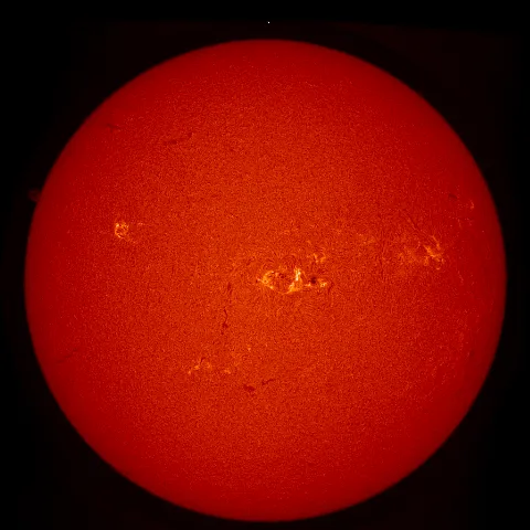 Image of Sun's chromosphere