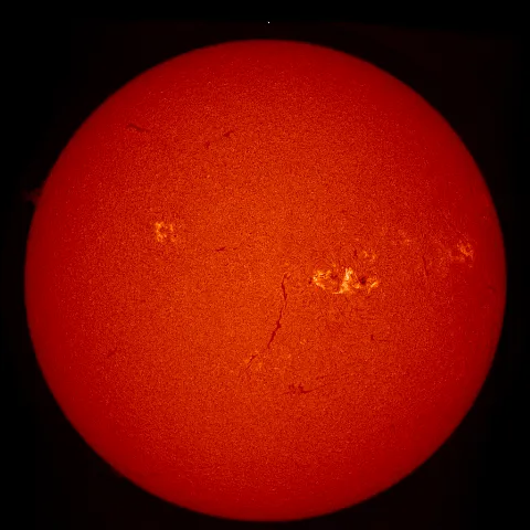 Image of Sun's chromosphere