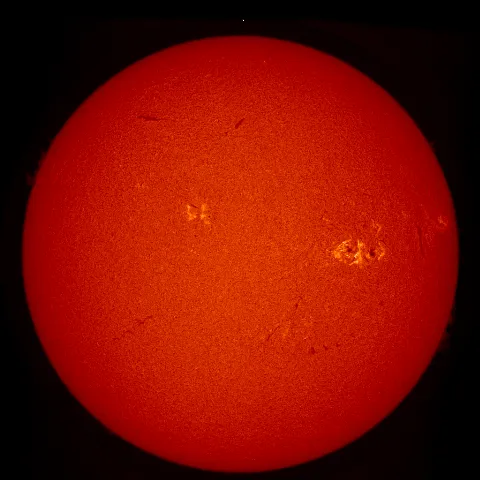 Image of Sun's chromosphere