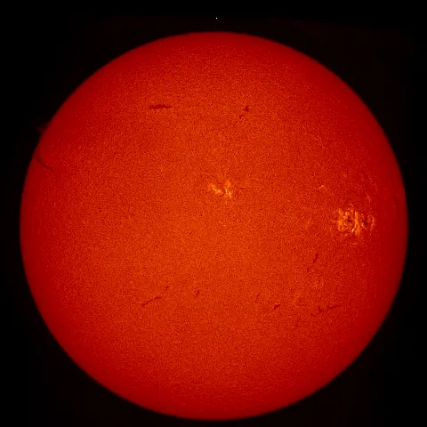 Image of Sun's chromosphere