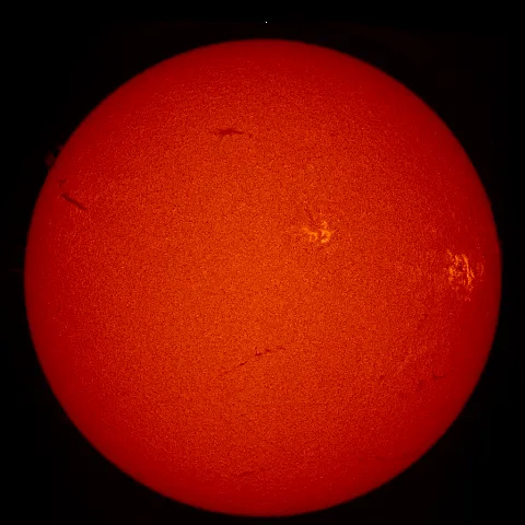 Image of Sun's chromosphere