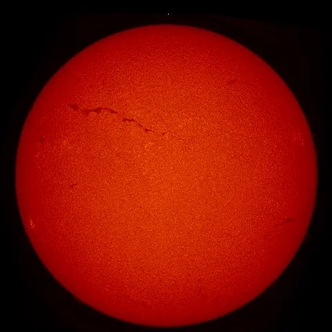 Image of Sun's chromosphere