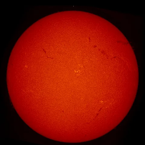 Image of Sun's chromosphere