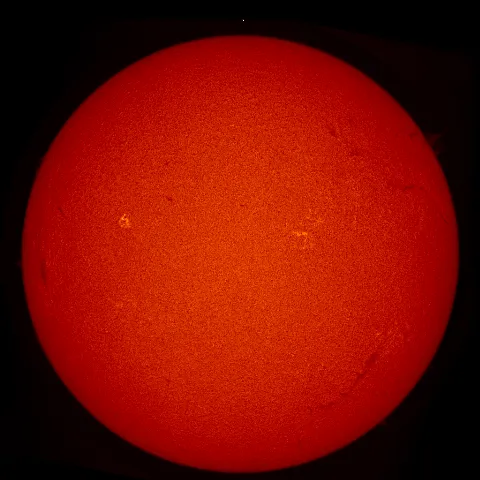 Image of Sun's chromosphere