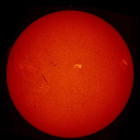 Image of Sun's chromosphere