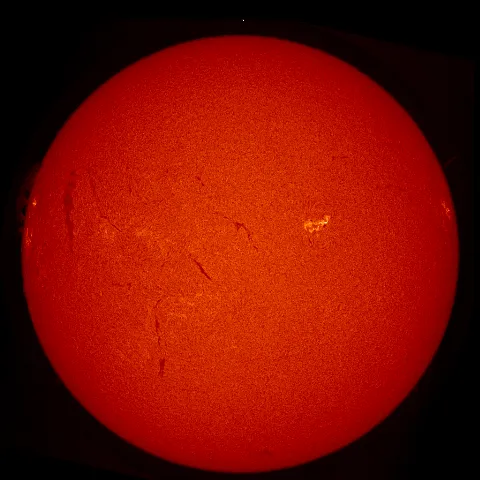 Image of Sun's chromosphere