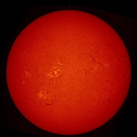 Image of Sun's chromosphere