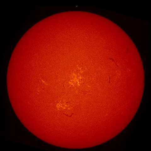 Image of Sun's chromosphere