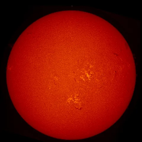 Image of Sun's chromosphere